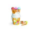 18 CM. DIAM. ICE CREAM BUCKET SET