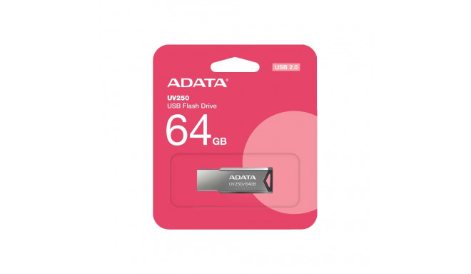 ADATA UV250 64GB USB 2.0 Zibatmiņa