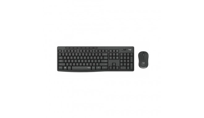 Logitech MK295 Silent Bezvadu Komplekts Pele & Tastatūra