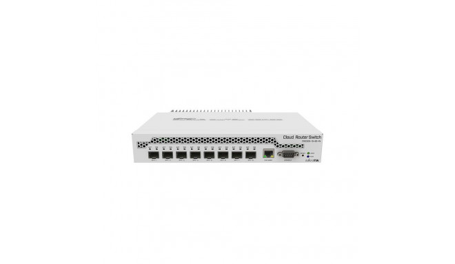 Mikrotik CRS309-1G-8S+ Managed Gigabit Ethernet (10/100/1000) Power over Ethernet (PoE) White