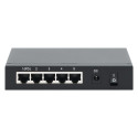 Intellinet 5-Port Gigabit Switch with PoE Passthrough, 4 x PSE PoE ports, 1 x PD PoE port, IEEE 802.