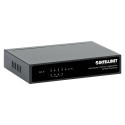 Intellinet 5-Port Gigabit Switch with PoE Passthrough, 4 x PSE PoE ports, 1 x PD PoE port, IEEE 802.