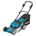 Makita DLM460PT2 lawn mower Walk behind lawn mower Battery Black, Blue, Grey