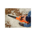 Black & Decker GWC1820PC cordless leaf blower 209 km/h Black,Orange