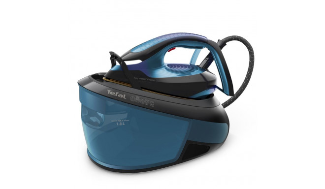 Tefal Express Vision SV8151 2800 W 1.8 L Durilium AirGlide Autoclean soleplate Blue, Black