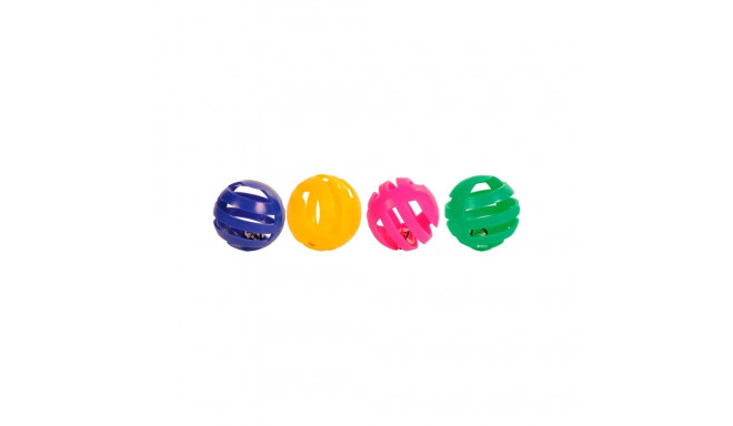 Toy for cats Rattling balls, ø 4 cm, 4 pcs.