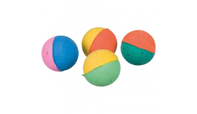 Toy for cats Soft balls foam rubber 4,3cm 4tk