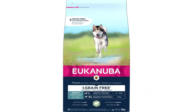 Adult lamb large breeds grainfree 3 kg, Eukanuba