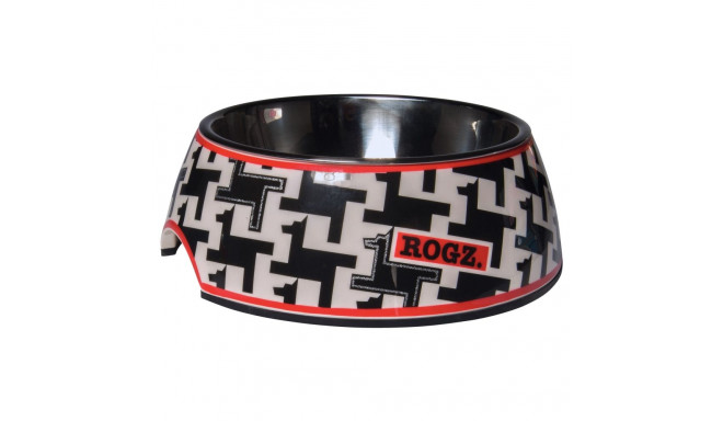 Bowl 2-in-1 large 700ml bubble, houndstooth design