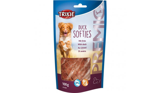 Treat for dogs Premio Duck Softies, 100 g