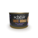 Schesir Taste The World kanaliha tai kookose kastmes märg toit koertele 150g