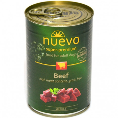 Complete (wet) feed dog adult beef 800g, Nuevo