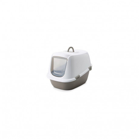 Kassitualett Leo 64x46x45cm valge/hall