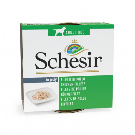 Chicken fillet in jelly 150g wet food for dogs, Schesir