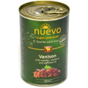 Complete (wet) feed dog adult Venison with noodles,cowberry and safflower oil 400g, Nuevo