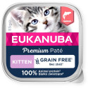 EUKANUBA Kitten с лососем влажный корм для котят 85 г