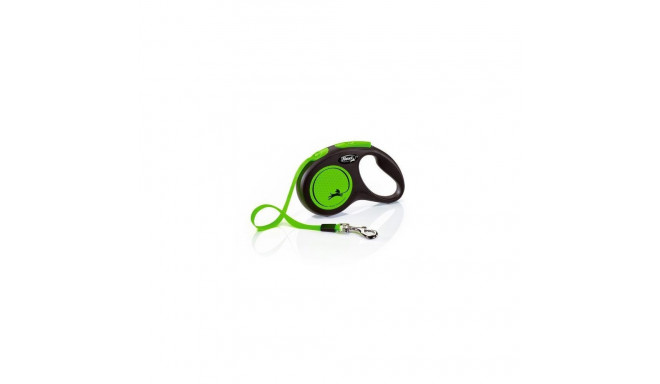 Jalutusrihm flexi New Neon S Lint 5m roheline