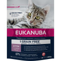 EUKANUBA Kitten teraviljavaba lõhega kassipoegadele 400 g