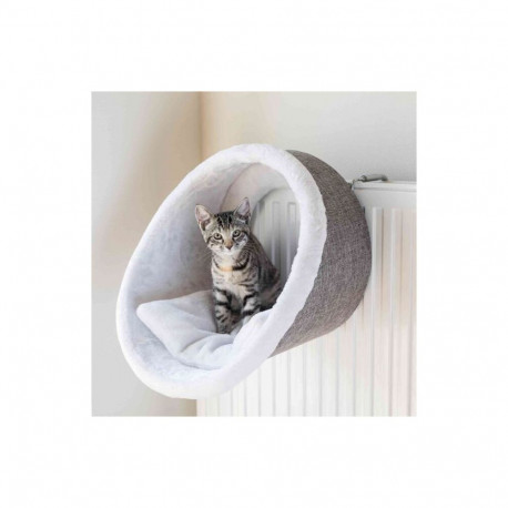 Radiator cave, d.38x34cm, white/grey