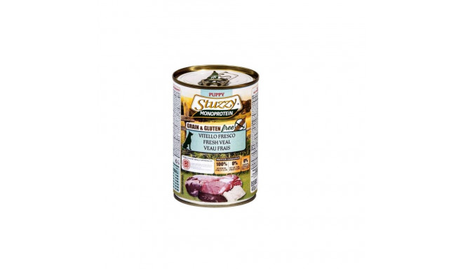 Dog monoprotein 400gr. Can puppy veal, Stuzzy