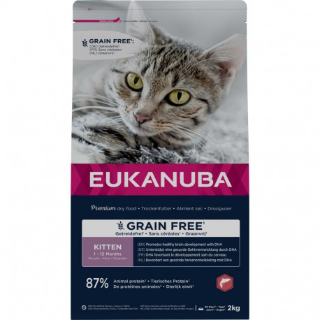 Kitten grain free salmon 2kg, Eukanuba