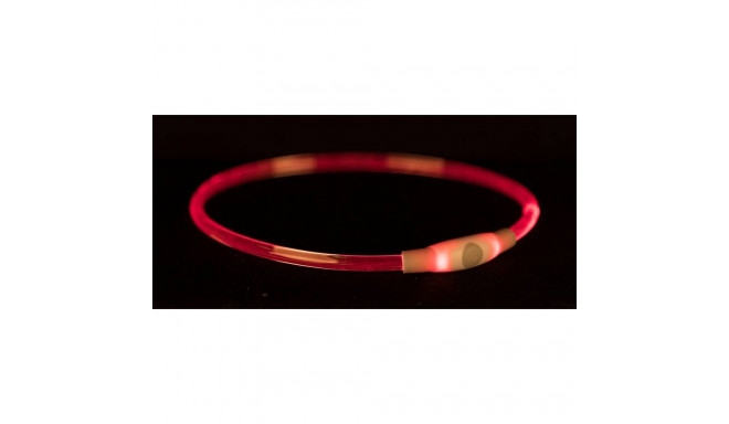 Vilkur-kaelarihm Flash light ring USB, LXL: 65 cm/d 8 mm, mitmevärviline