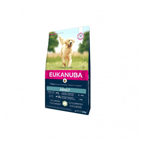 EUKANUBA Adult lambaliha ja riisiga suurtele koertele 2.5 kg