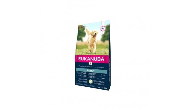 EUKANUBA Adult с бараниной и рисом крупным собакам 2.5 кг