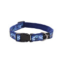 Collar fashion M 26-40cm, amphibian blue