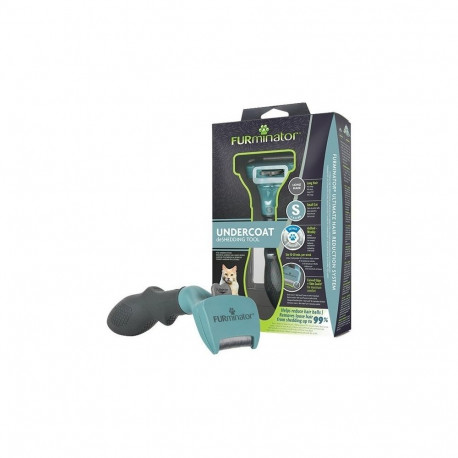 Brush for removing the undercoat of cats - for the undercoat of small cats - long hair S LH