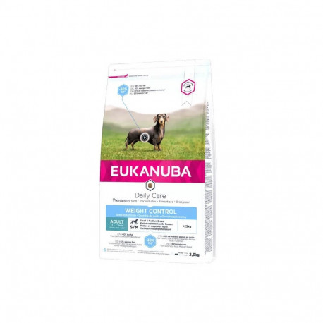 EUKANUBA Adult kanalihaga kaalujälgimiseks väikestele ja keskmistele koertele 2.3 kg