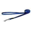 Small 11mm Nitelife fixed dog Lead, blue reflective, Rogz