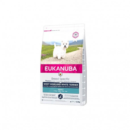 EUKANUBA Adult kanalihaga west highland white terjeritele 2.5 kg