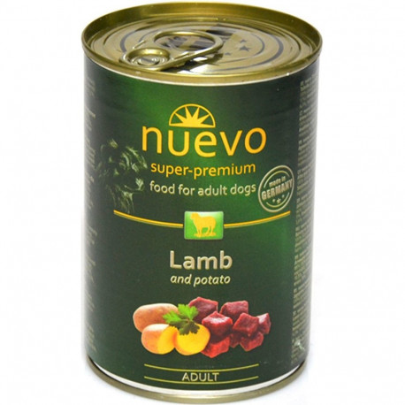 Complete (wet) feed dog adult lamb and potato 800g, Nuevo