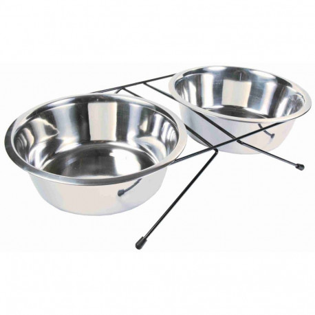 Teraskausid tõstetud alusel Eat on Feet bowl set, 2 × 2.8 l/ø 24 cm