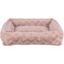 Vital loki bed, recycled, square, 65 × 50 cm, pink, Trixie