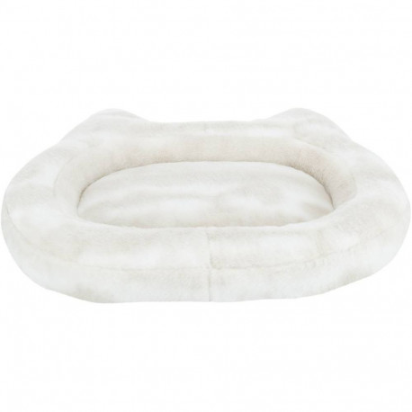 Nelli voodi, kassikujuline, 58 x 53 cm, valge-teip, Trixie