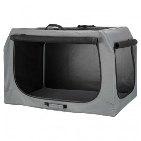 Cage Easy Mobile Kennel, M-L: 95 × 63 × 69 cm, grey