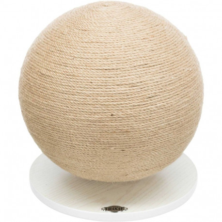 Kraapimispall taldrikul, džuut/puit, ø 29 × 31 cm