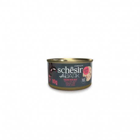 After Dark chicken + beef pate wet food for cats 80g, Schesir