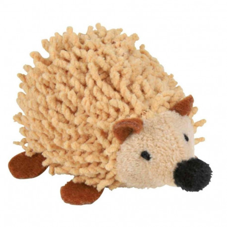 Toy for cats Tassel hedgehog, plush, 8 cm