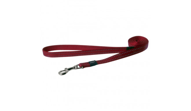 Jalutusrihm Rogz Utility Medium 16mm Snake, punane helkur