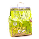 Наполнитель для кошачьего туалета GrainCat Natur - комкующийся 12 л