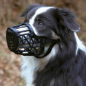 Muzzle, plastic, L, black