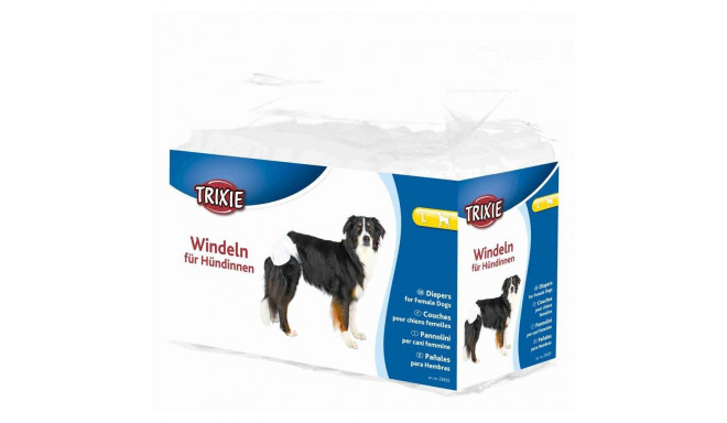 Diapers for female dogs, l: 38–56 cm, 12 pcs., Trixie