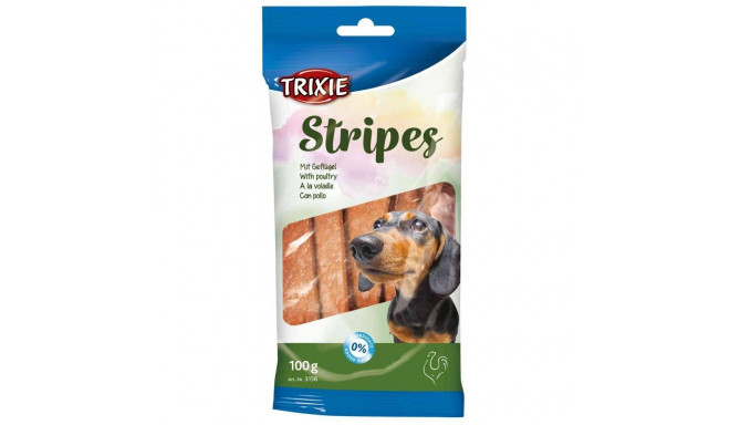 Treat for dogs poultry stripes, 10 pcs /100 g, Trixie