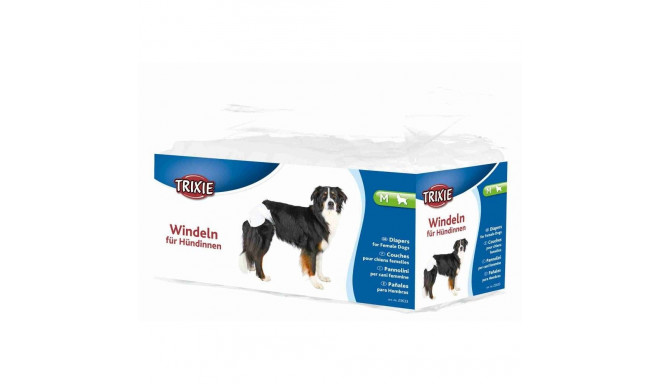 Diapers for female dogs, M: 32–48 cm, 12 pcs.