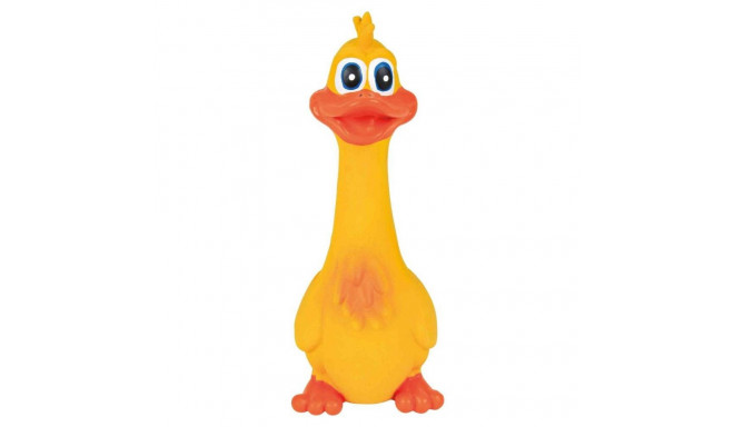Toy for dogs Duck, original animal sound, latex, 18 cm