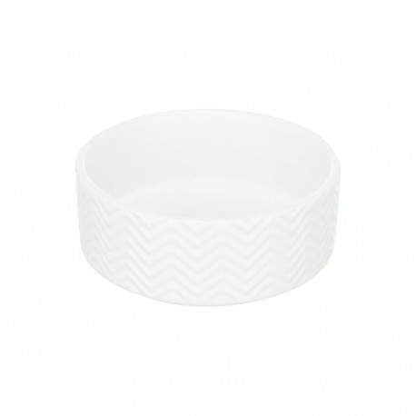 Bowl, ceramic, 0.4 l/ø 13 cm, white, Trixie