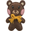 Toy for cats bear, fabric, catnip, 10 cm, Trixie